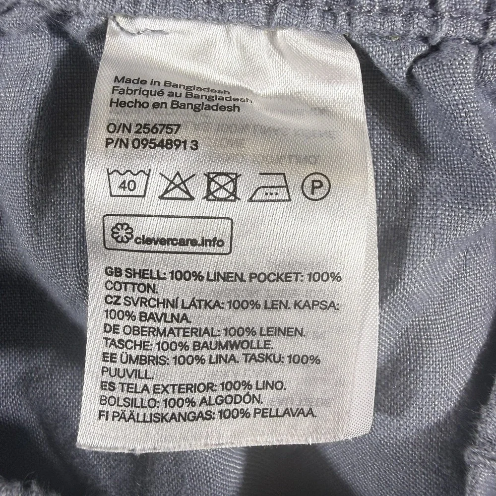 H&M 100% linen